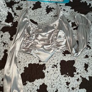 Long Sleeve Crop Top